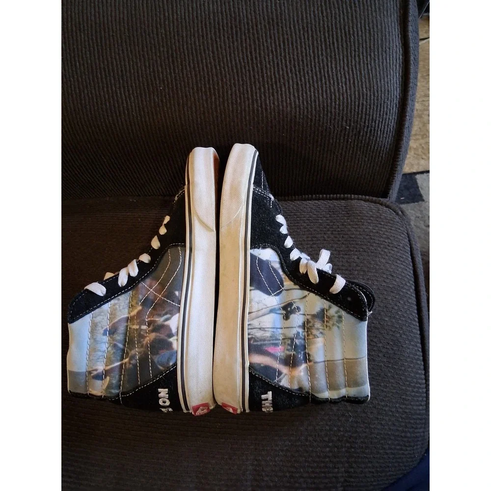 Vans Sk8-Hi MOCA Sneakers Frances Stark POETS ON THE PYRE- Men's 6 Women's 7.5‎